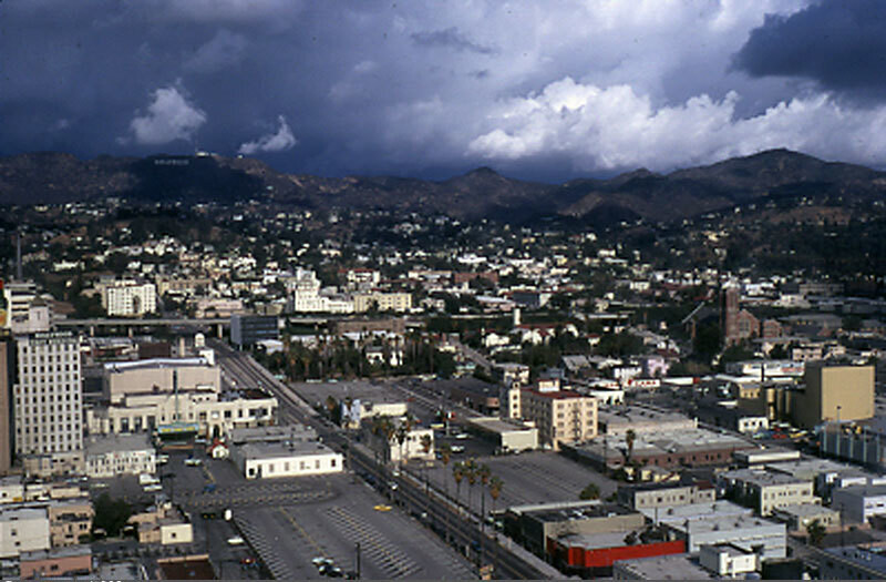 Hollywood as seen from Sunset Vine Tower