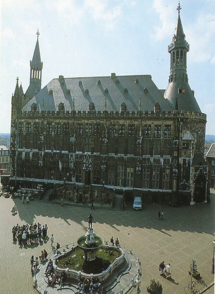 Aachen. Gotisches Rathaus