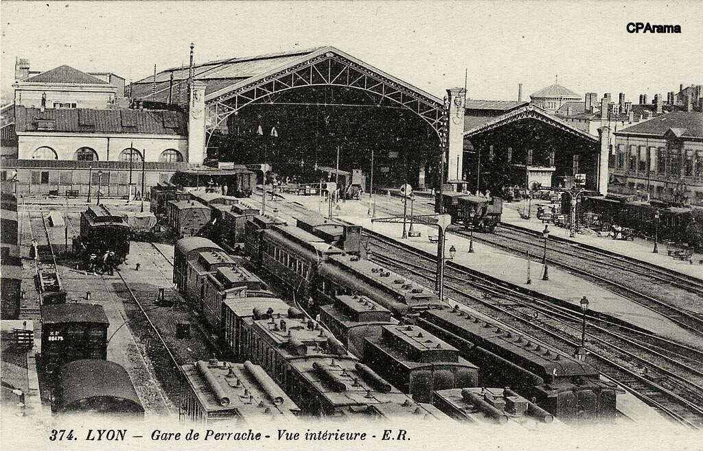 Lyon - Gare de Perrache Vue intérieure