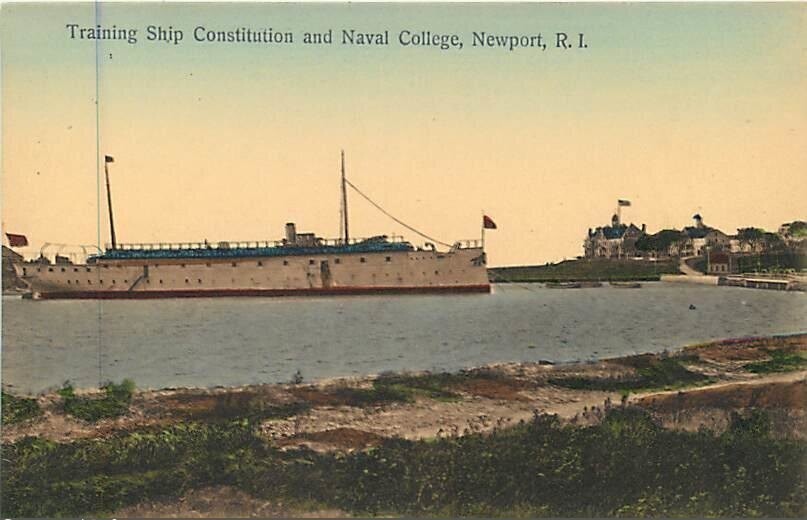 Training Ahip Constitution and Naval College. Newport R.I