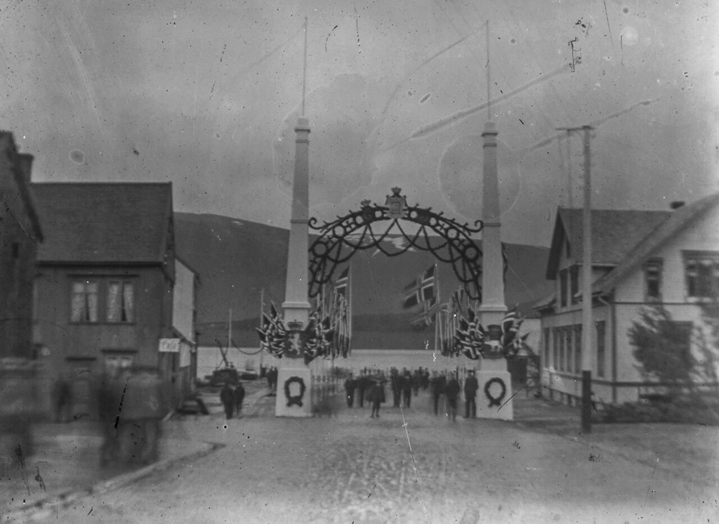 Æresportal på Prostneset i Tromsø
