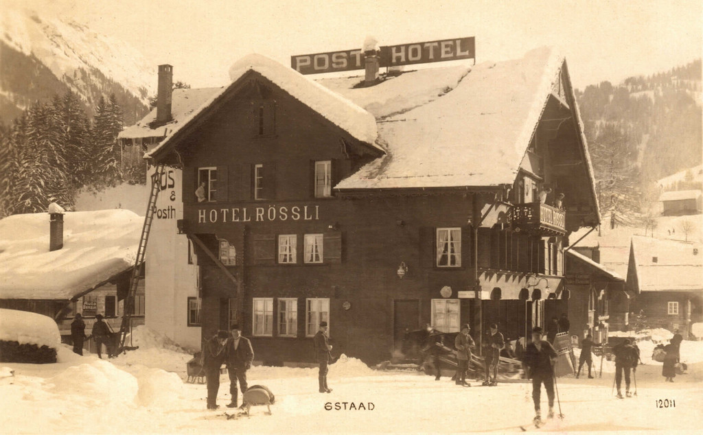 Gstaad. Hotel Rössli