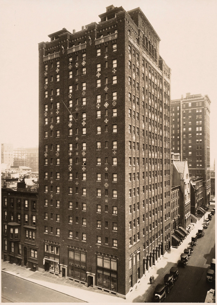 East 55th Street and Madison Avenue. Apartment building