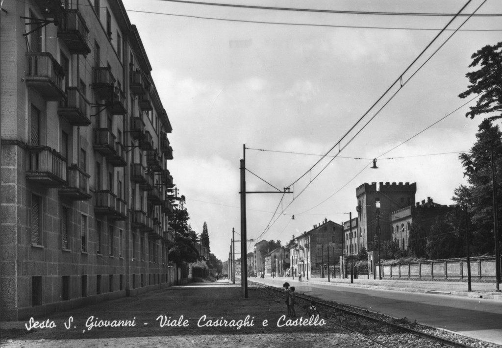 Sesto San Giovanni, Viale Casiraghi e Castello