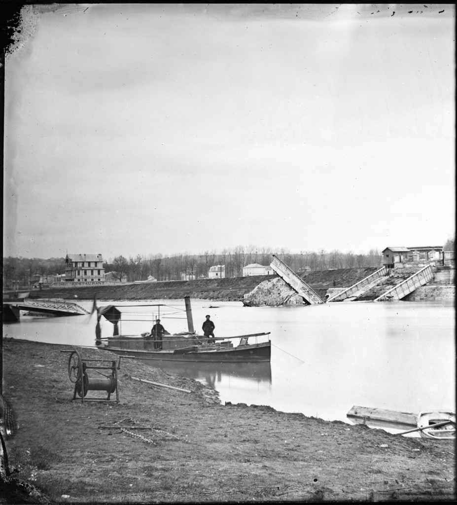 Pont de Billancourt. Grand bras de la Seine