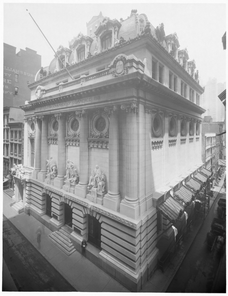 65 Liberty Street. New York Chamber of Commerce Building