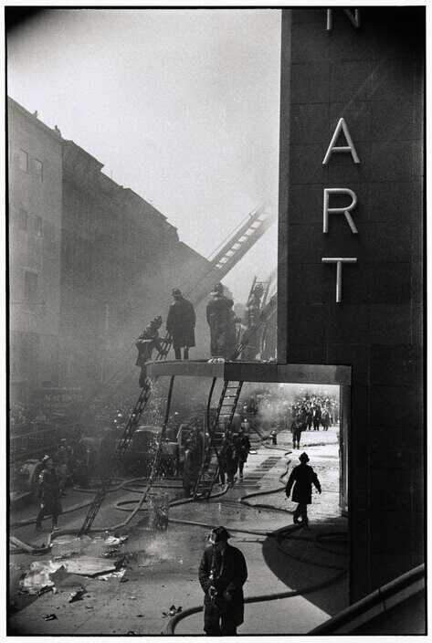 Fire at the Museum of Modern Art