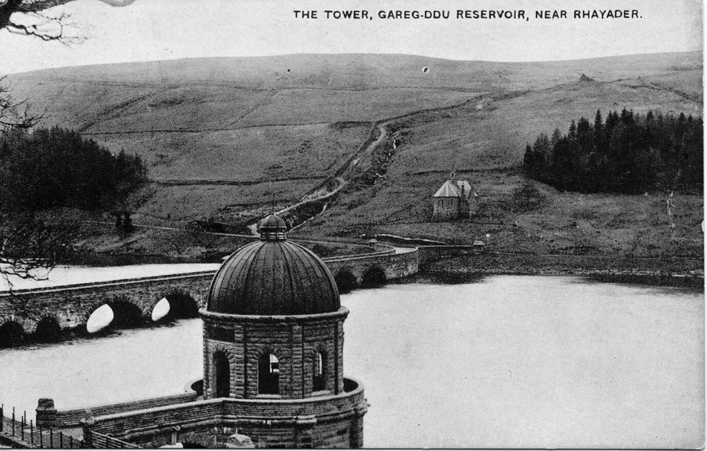 Foel Tower Overlooking Black Reservoir Garreg
