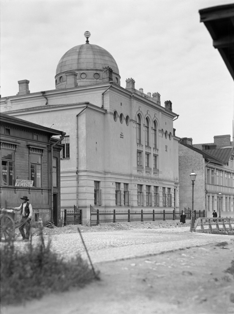 Synagoga. Helsingin synagoga Malminkadulla