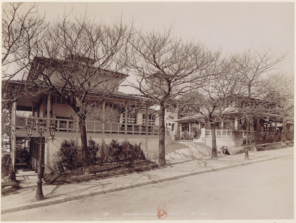L'exposition universelle de 1900: Parc de Trocadéro, le Pavillon de la Martinique
