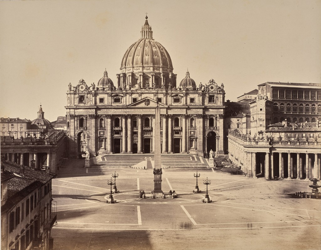 Basilica di San Pietro. Cattedrale di San Pietro, obelisco egiziano