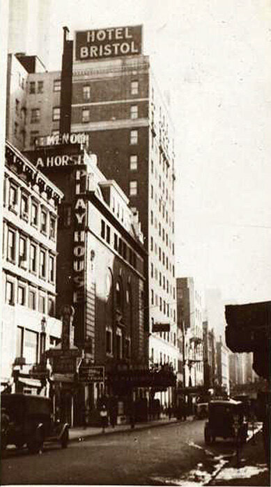 West 48th Street, north side, east from (No. 163, left) Seventh Ave.