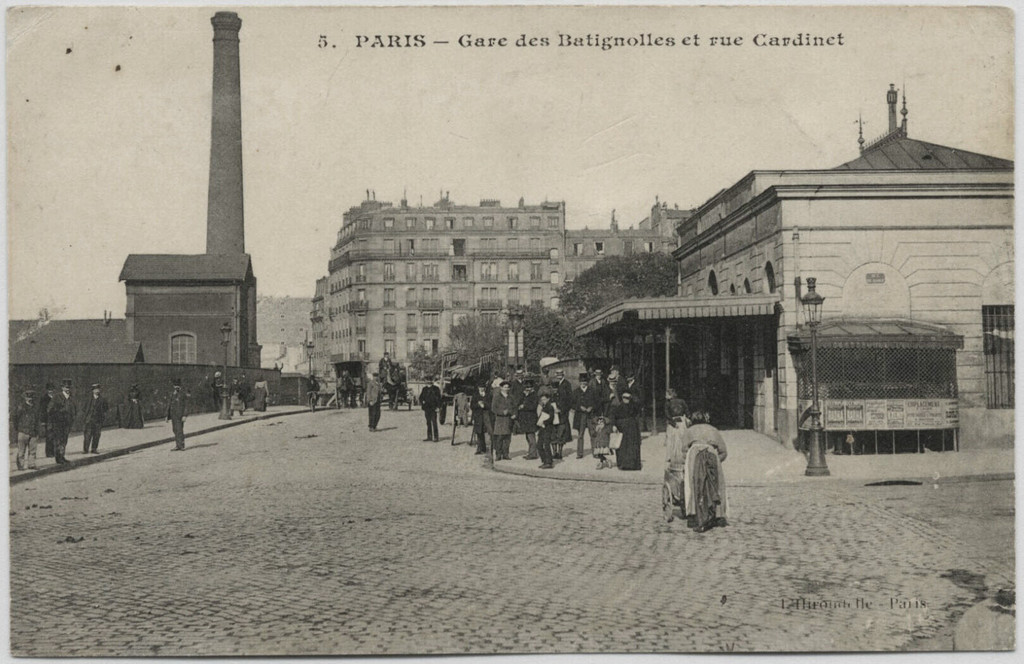 Gare des Batignolles et Rue Cardinet