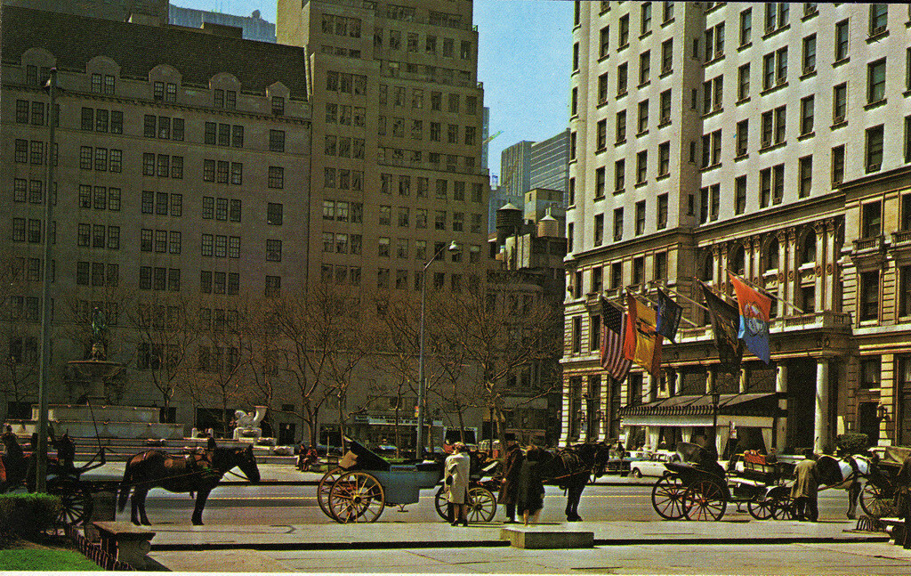 The Grand Army Plaza. March 1964.
