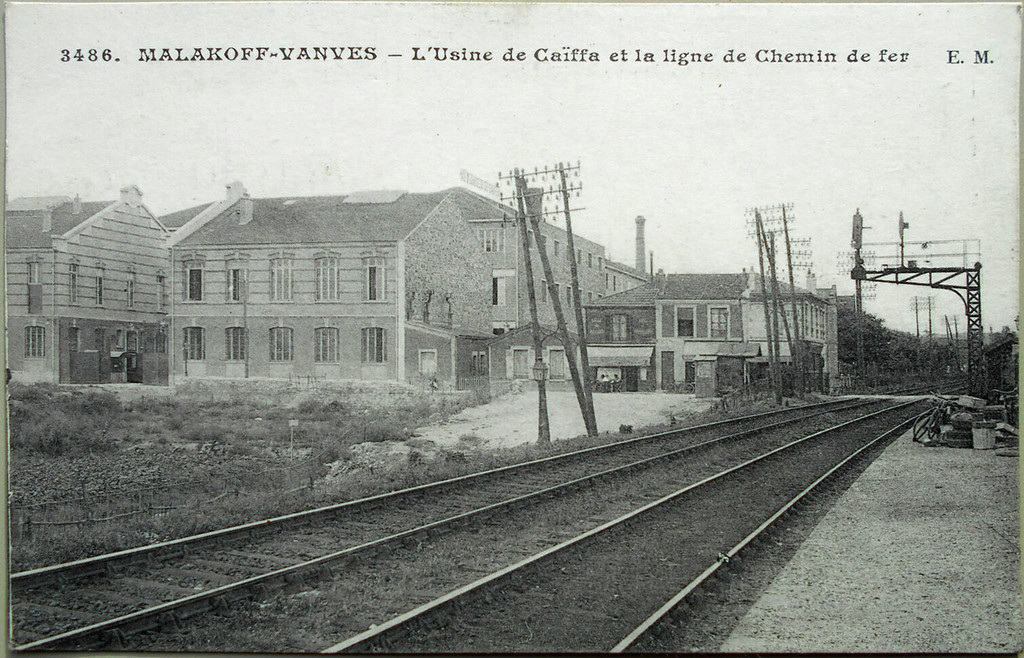 L'Usine de Caïffa et la ligne de Chemin de Fer - La Gare