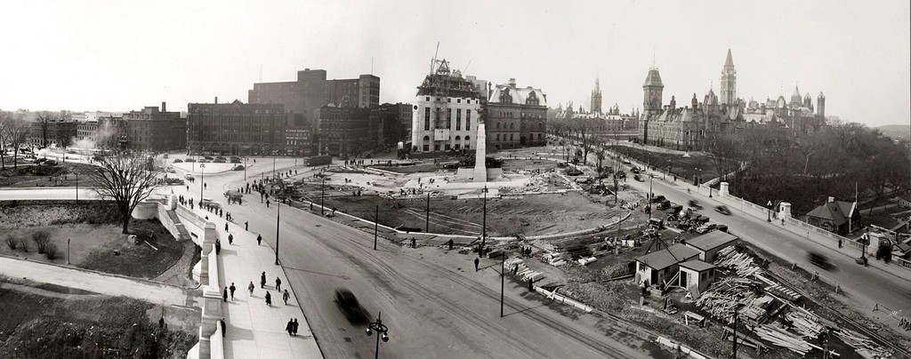 Confederation Square, panoramic view