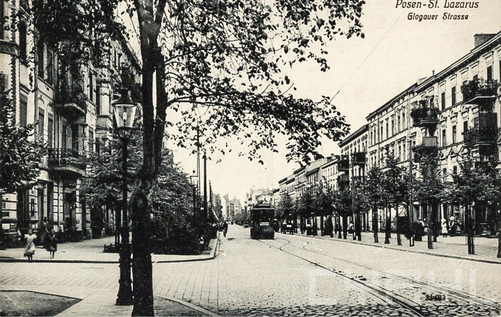 Ulica Głogowska przed I wojną światową