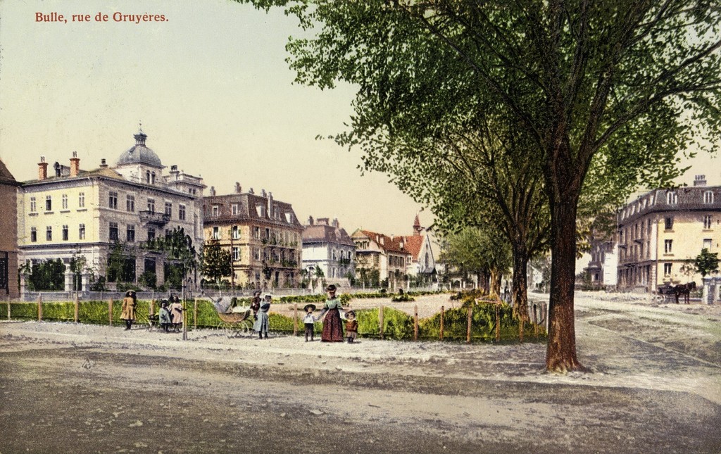 Bulle, rue de Gruyères