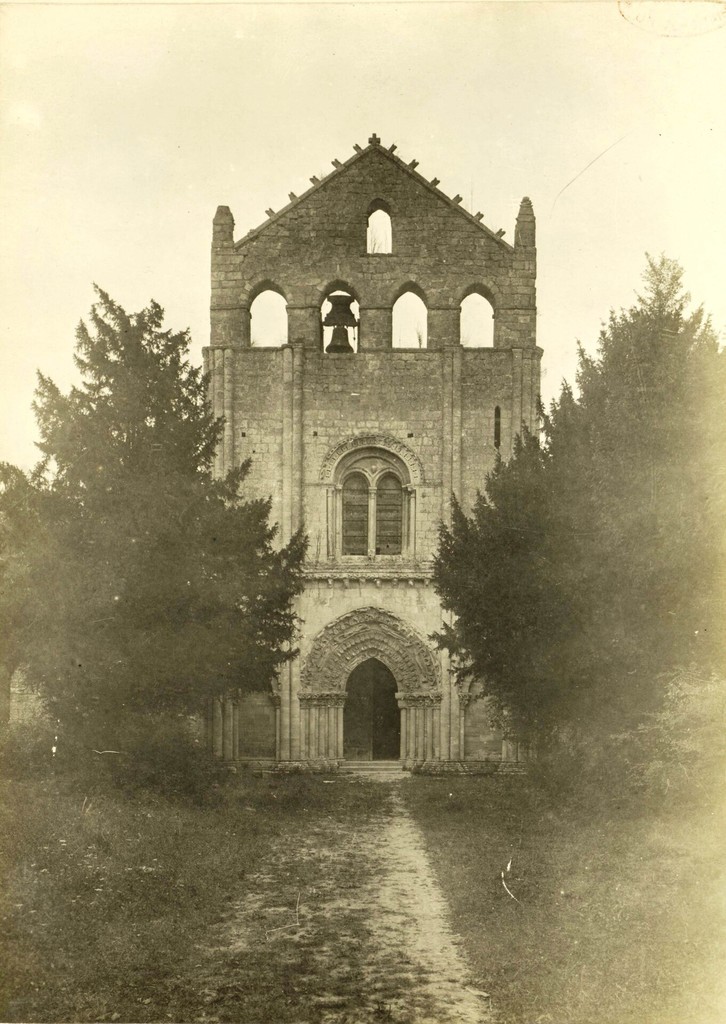 Église Saint-Nicolas de Blasimon: Façade occidentale