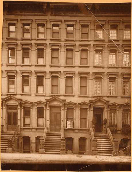 25-29 West 55th Street, north side, between Fifth and Sixth Aves. About 1912.