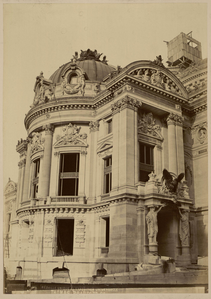 Opéra Garnier, construction