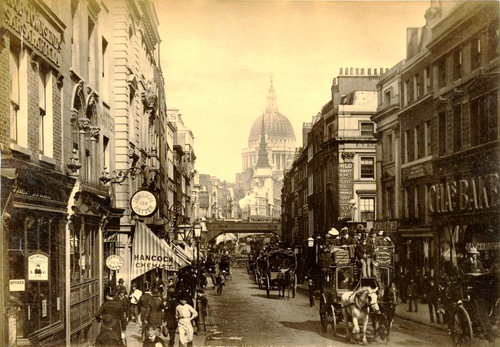 Fleet Street and St. Paul's Cathedral