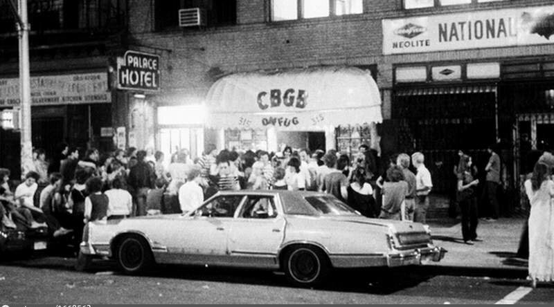 CBGB club on the Bowery