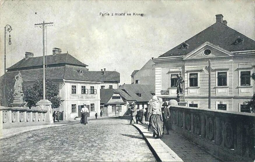 Valašské Meziříčí. Most ke Krasnu
