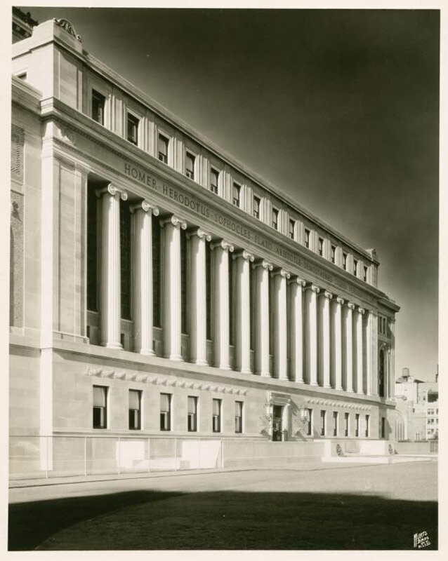 Broadway - West 116th Street, Columbia University - Butler Library