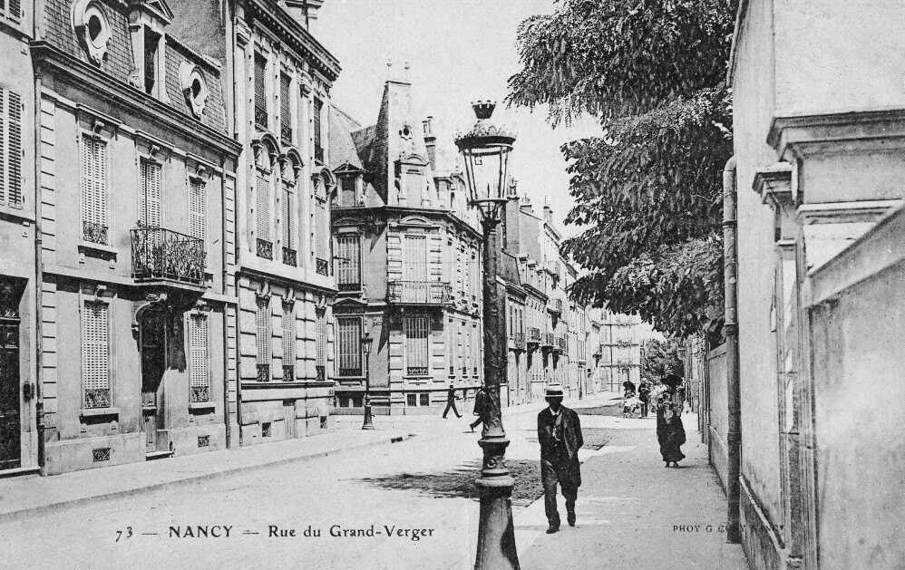 Nancy. Rue du Grand Verger
