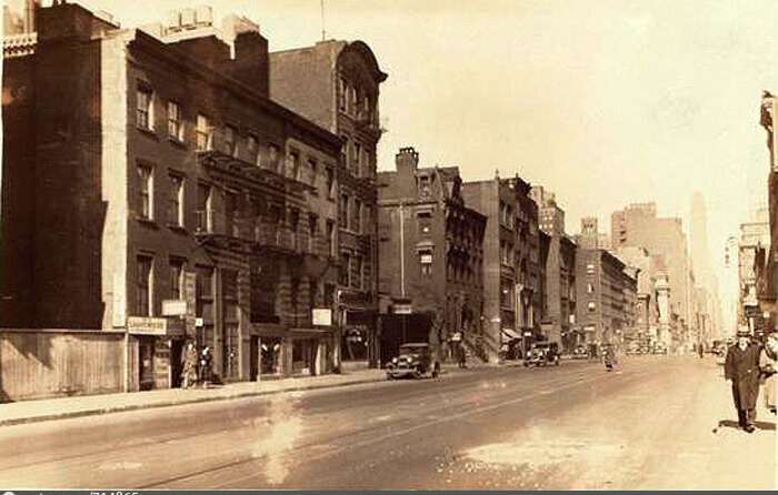 Lexington Avenue, west side, north from E. 26th Street