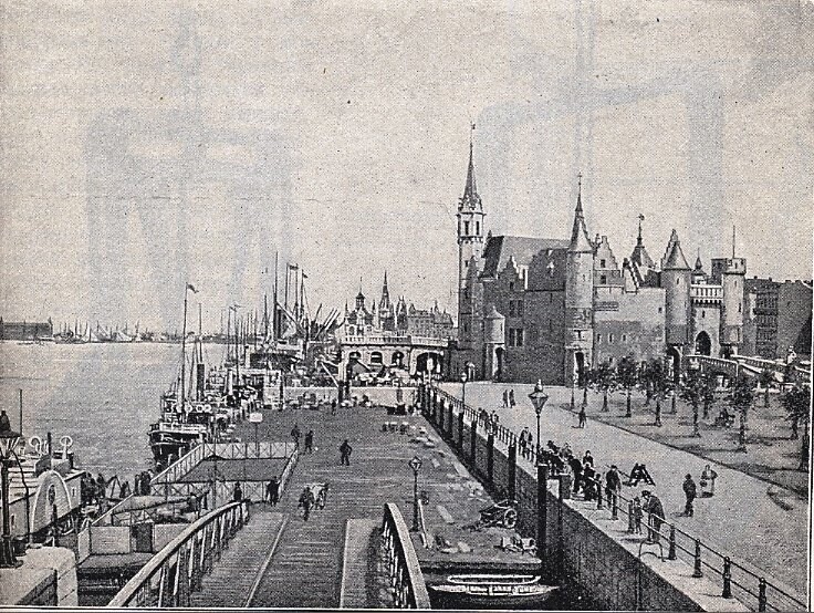 Le front de mer à Anvers