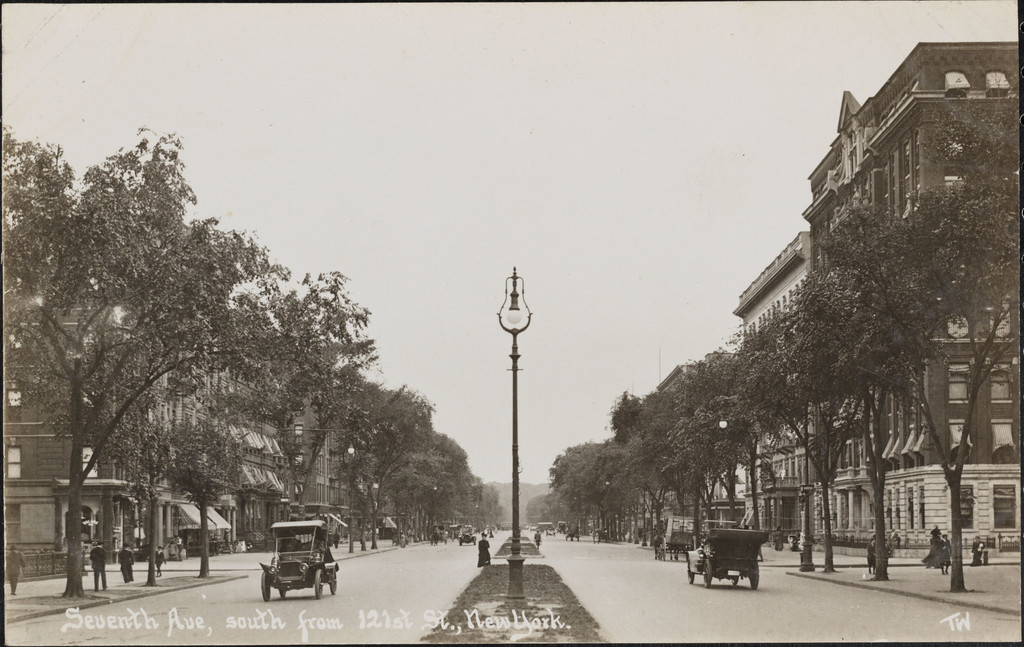 Seventh Avenue, south from 121st Street