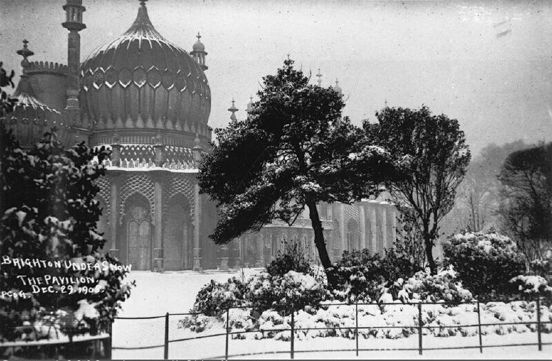 Royal Pavilion (“Brighton under snow. The Pavilion”)