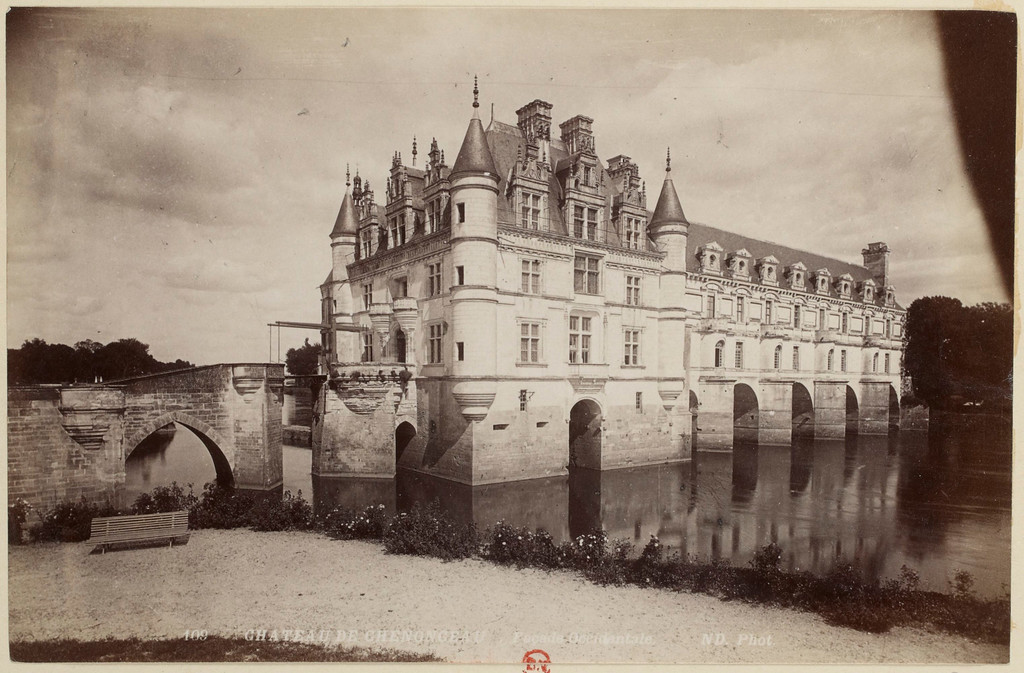 Château de Chenonceaux. Façade Occidentale
