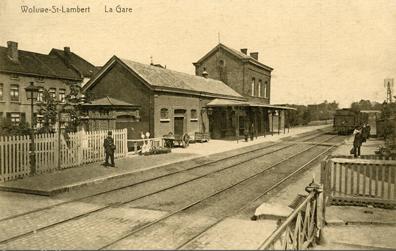 La gare de Woluwé -Saint-Lambert