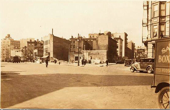 Seventh Avenue South, at S. W. corner of Grove Street