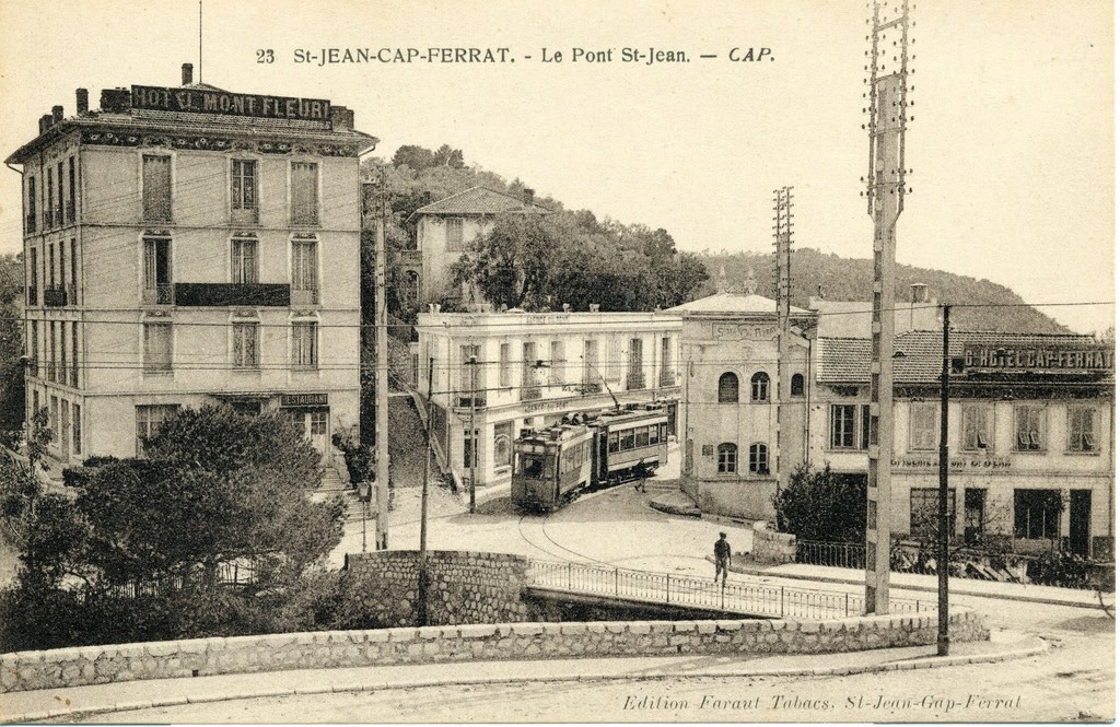 Saint-Jean-Cap-Ferrat. Le Pont Saint-Jean