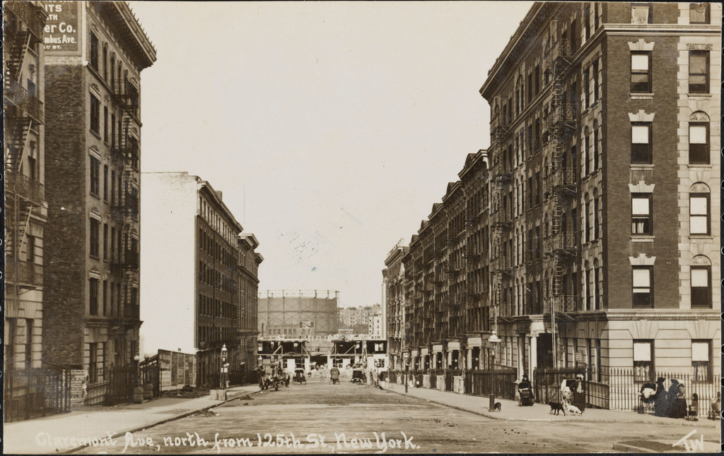 Claremont Avenue, north from 125th Street