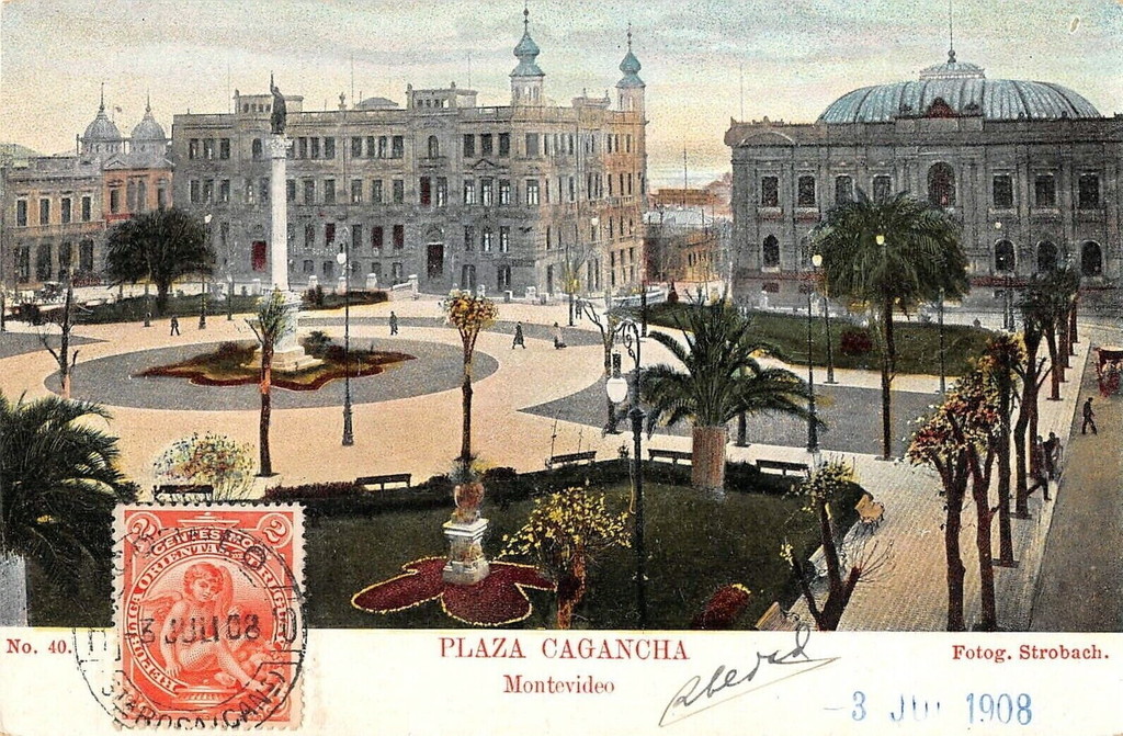 Montevideo. Plaza Cagancha