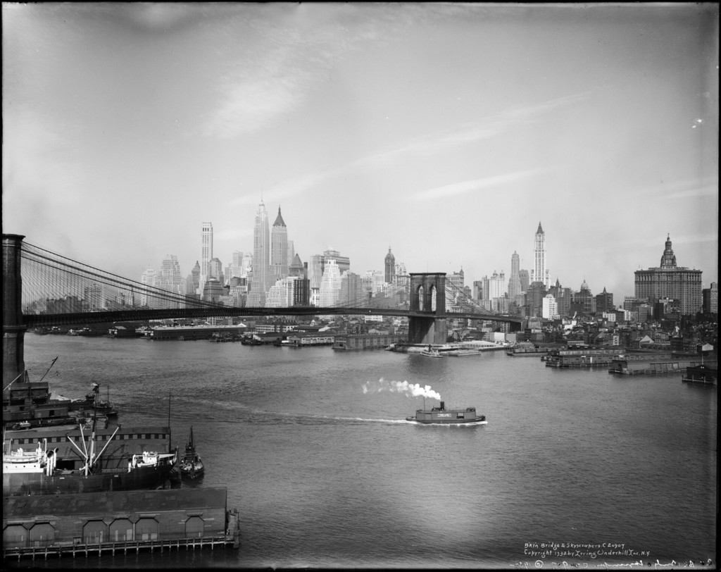Brooklyn Bridge & Skyscapers