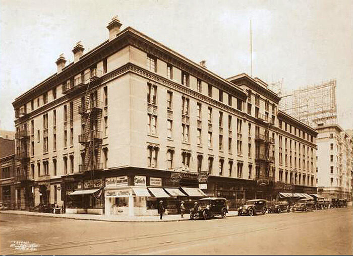 The Hotel Albany, now an apartment house, Broadway, west side, from 51st to 52nd Streets