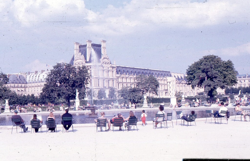 Jardin des Tuileries. Grand Bassin Rond