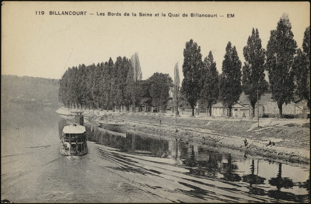 Les Bords de la Seine et le Quai de Billancourt