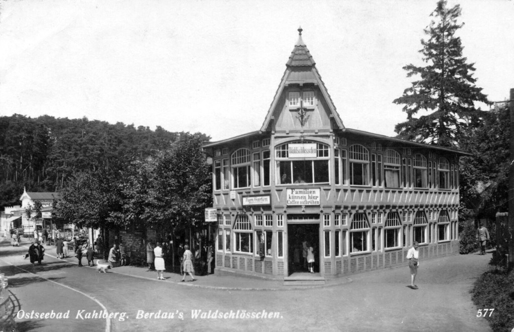 Ostseebad Kahlberg. Berdau's waldschlösschen