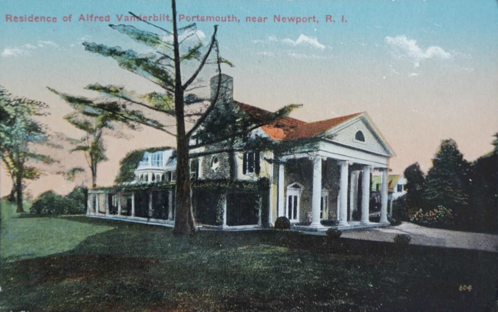 Residence of Alfred Vanderbilt. Portsmouth near Newport
