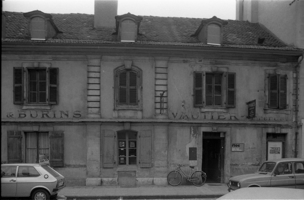 Carouge, rue Vautier: ancienne fabrique de limes & burins Vautier