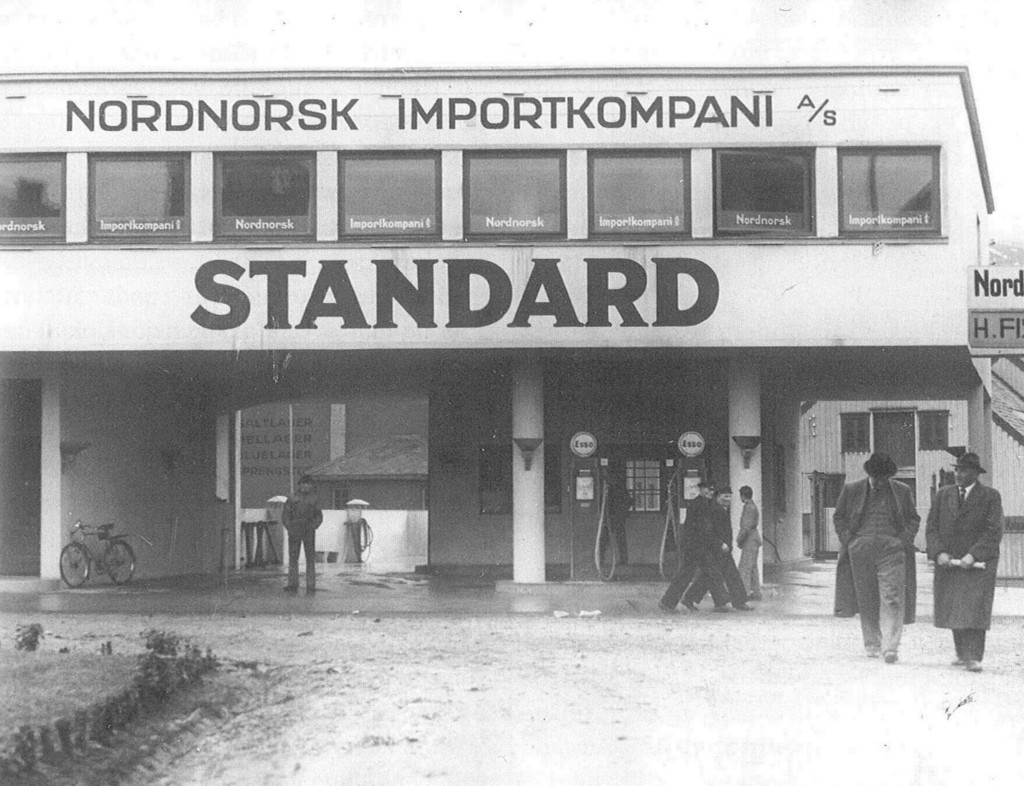 Esso-stasjonen på Richard Withs plass 4, Tromsø