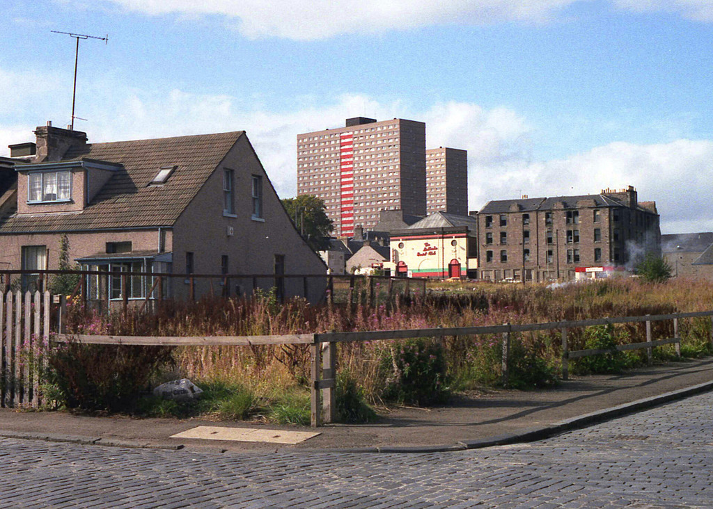 Dundee. Hilltown urban landscape