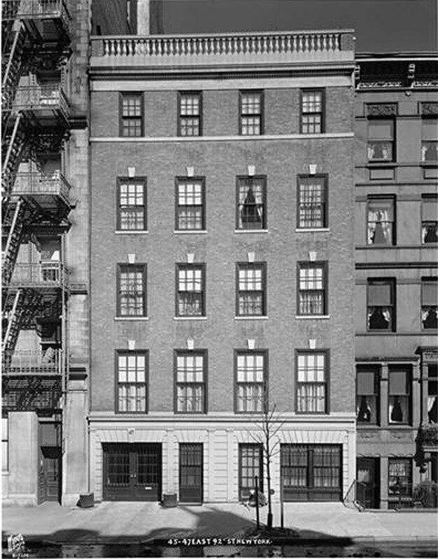 45-47 East 92nd Street. Apartments.